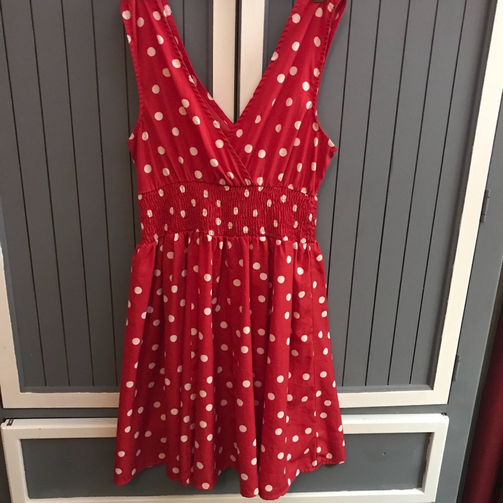Vintage polka dot dress